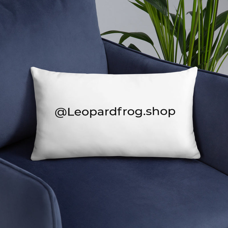 Leopard Frog Pillow